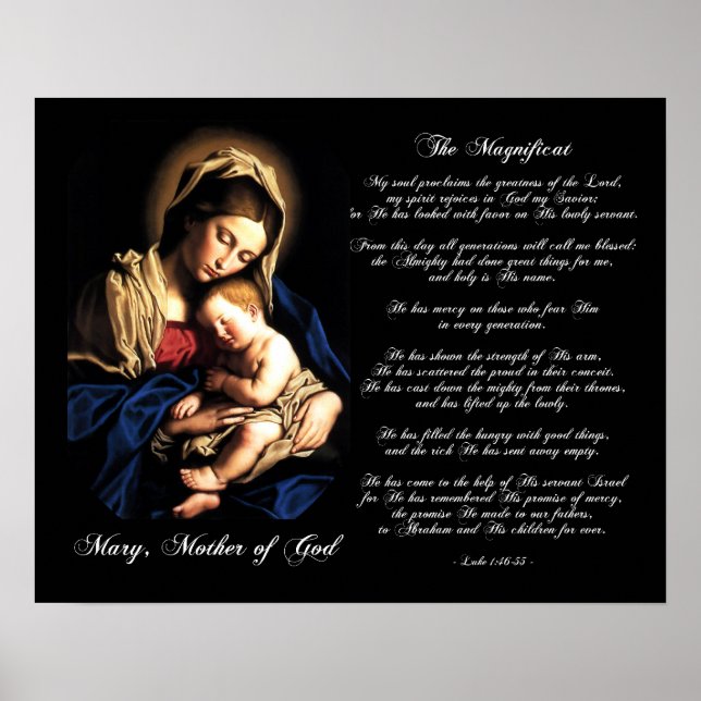 Póster Magnífica - Madonna y Poster de Personalizado infa (Frente)