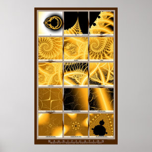 Póster Magnificación - Naranja