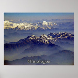 Póster Magníficas montañas Himalayas - Pico del Monte Eve
