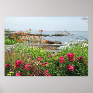 PÓSTER MAGNÍFICAS VISTAS AL JARDÍN DEL POSTER DE LA CUNA