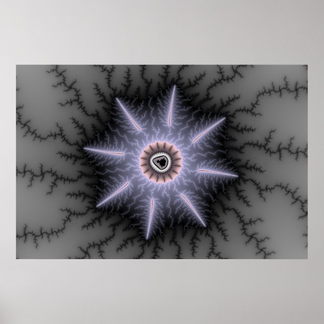 Póster Magnífico - Fractal (Frente)