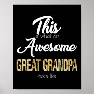 Póster Magnífico Gran Abuelo Especial