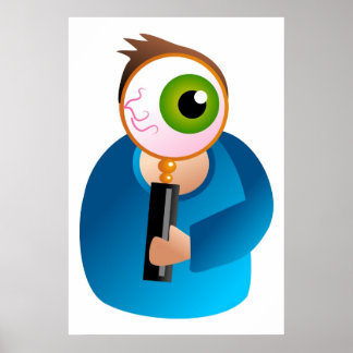 Póster Magnify Man