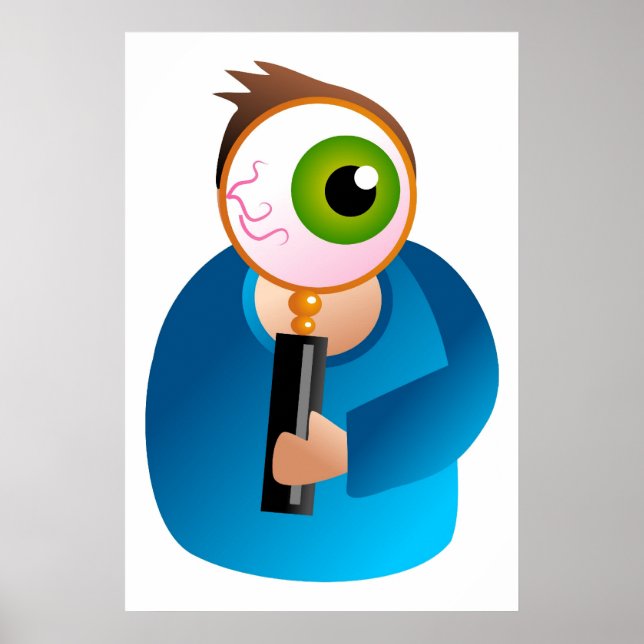 Póster Magnify Man (Frente)