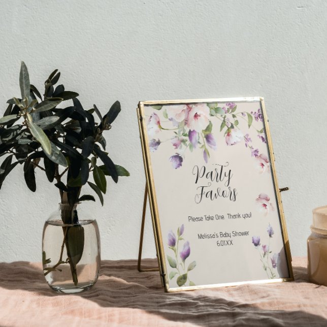 Póster Magnolia Blooms Party Favor Rótulo (Subido por el creador)