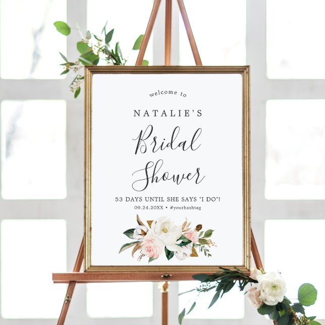 Póster Magnolia elegante | Bienvenida a Rubor Bridal Show (Subido por el creador)