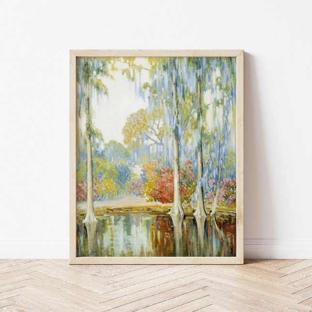 Póster Magnolia Gardens | Alfred Hutty (Subido por el creador)