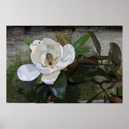 Póster Magnolia Magic Poster -36x24 -otros tamaños tambié