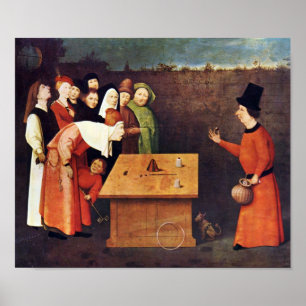 Póster Mago de Hieronymus Bosch-
