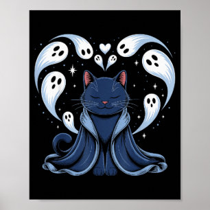 Póster Mago de Meme de Gato Soky Gatito de Fantasía