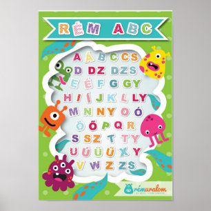 Póster Magyar ABC a Rémuralomtól