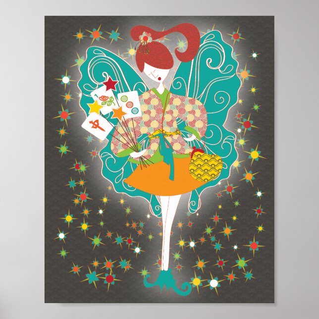 Póster Mah Jongg Fairy Poster (Frente)