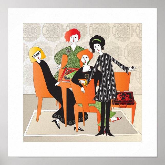 Póster Mah Jongg Game Poster (Frente)