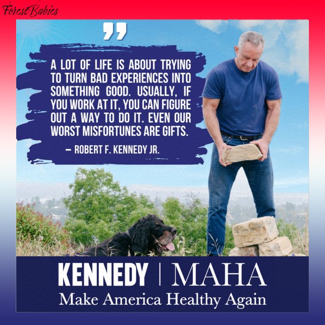 Póster MAHA Hacerlo saludable de nuevo Kennedy Dog RFK jr (MAHA Make America Healthy Again RFK USA Downloadable Robert F Kennedy jr Patriotic Bobby Poster 🇺🇸)