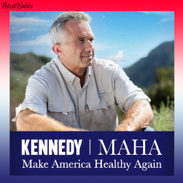 Póster MAHA Hacerlo saludable nuevamente Kennedy RFK jr �