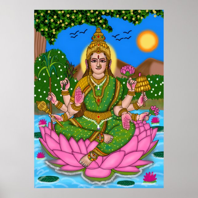Póster Mahalakshmi  (Frente)