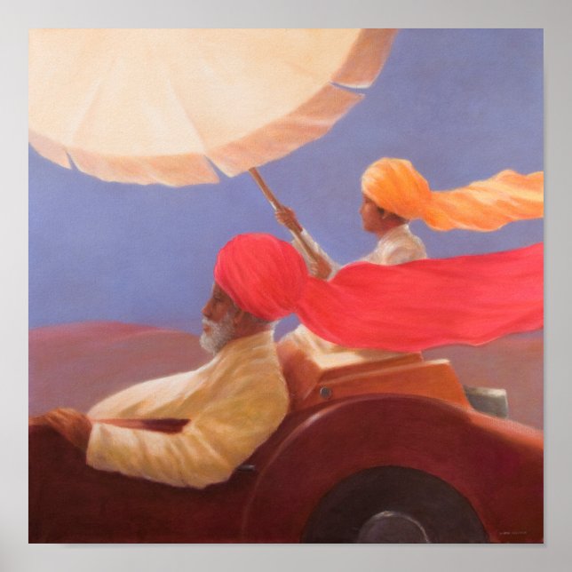 Póster Maharaja a la velocidad 2010 (Frente)