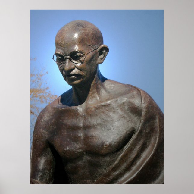 Póster Mahatma Gandhi (Frente)