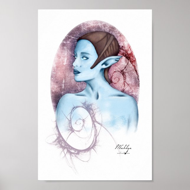 Póster Mahlya (Frente)