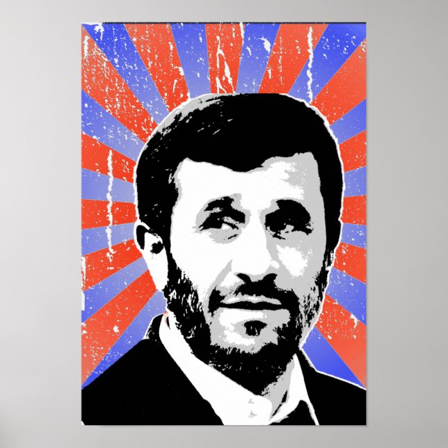 Póster Mahmoud Ahmadinejad (Frente)