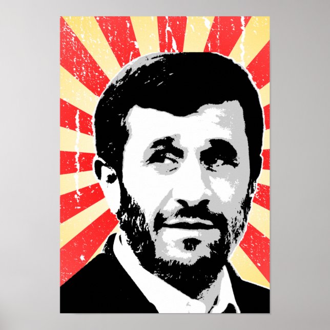 Póster Mahmoud Ahmadinejad (Frente)
