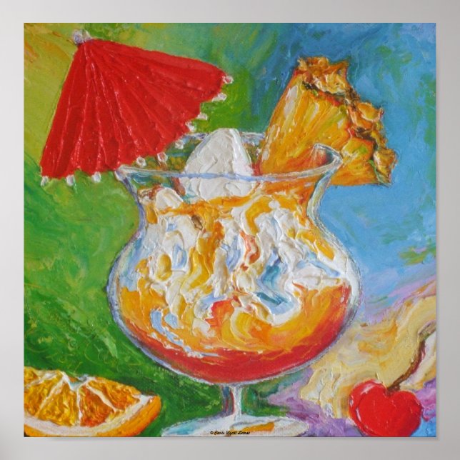 Póster Mai Tai Bella Artes Poster (Frente)