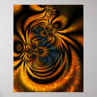 Póster Maillie's Garden Fractal