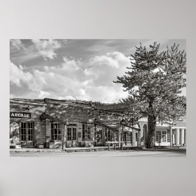 Póster Main Street - Virginia City Montana Ghost Town (Frente)