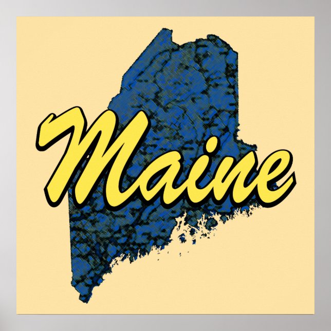 Póster Maine (Frente)