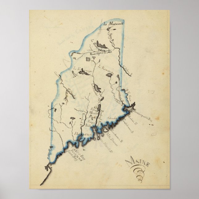 Póster Maine 15 (Frente)