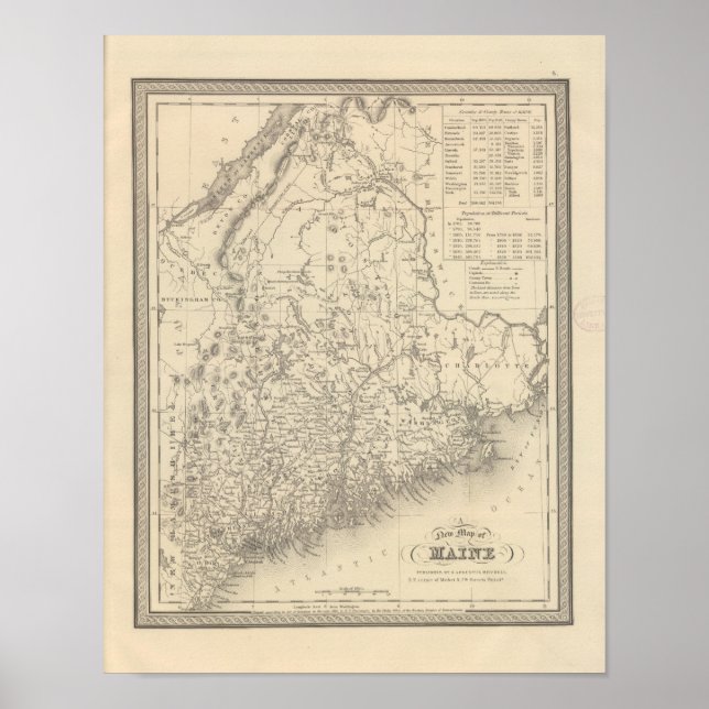 Póster Maine 3 (Frente)