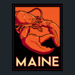 Póster Maine Art Deco<br><div class="desc">Maine Art Deco</div>