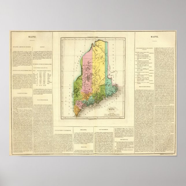 Póster Maine US (Frente)