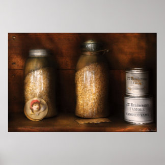 Póster Maíz, Ñames y Avena