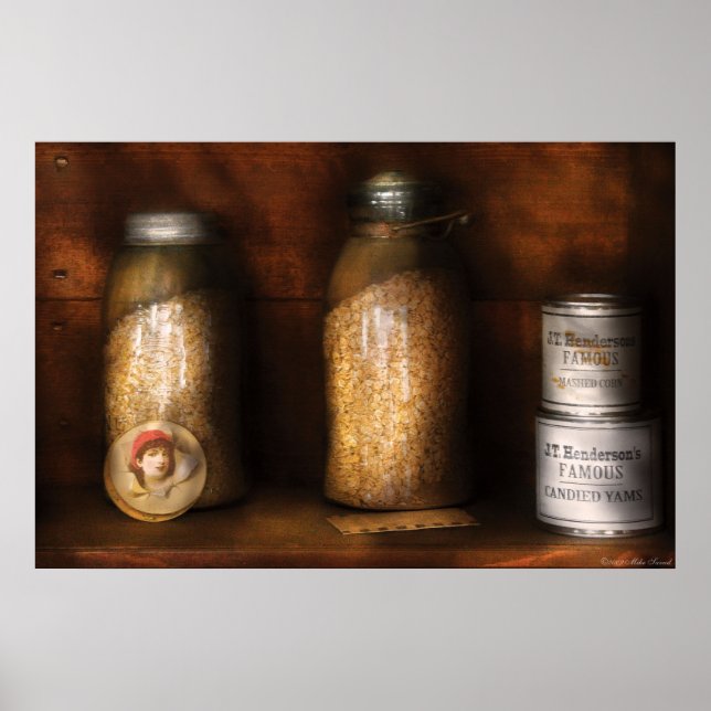 Póster Maíz, Ñames y Avena (Frente)