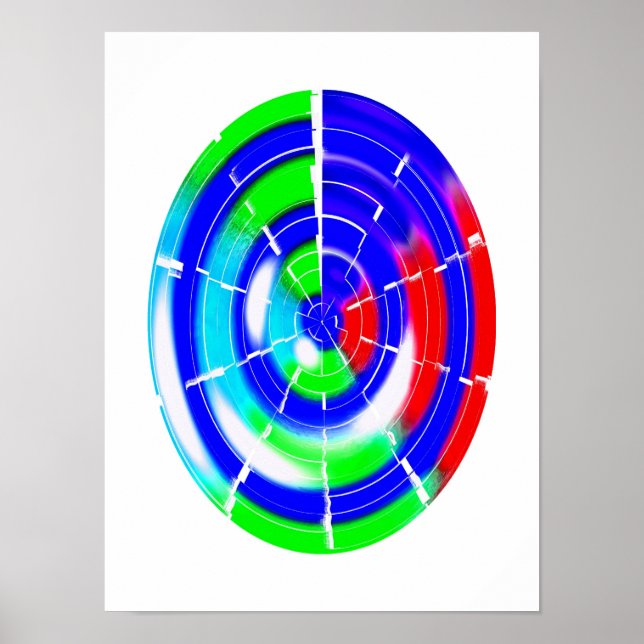 Póster Maíz oval (Frente)