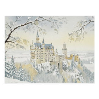 Póster Majestad de Invierno: El castillo encantado