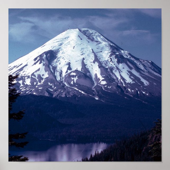 Póster Majestad de la Montaña Púrpura (Frente)