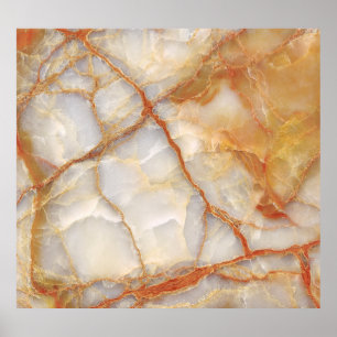 Póster Majestad de Mármol: Elegancia brillante