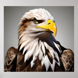 Póster Majestad en alza: El águila en vuelo