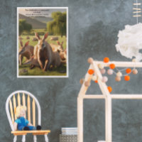 Majestic Aardvark Roaming Green Landscape