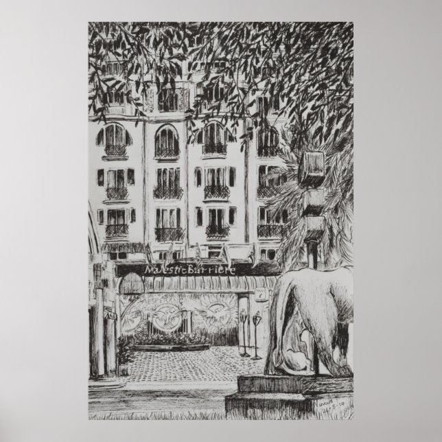 Póster Majestic Cannes Festival de Cine de Moda TV (Frente)