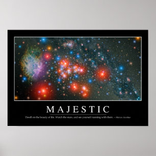 Póster Majestic: Cita Inspiradora