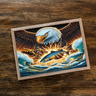 Póster Majestic Eagle Captura Preya