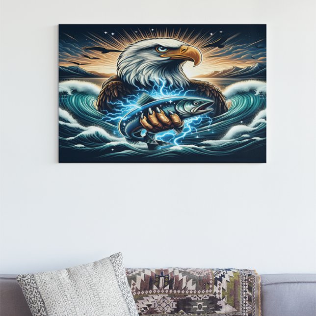 Póster Majestic Eagle Catch (Subido por el creador)