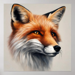 Póster Majestic Fox