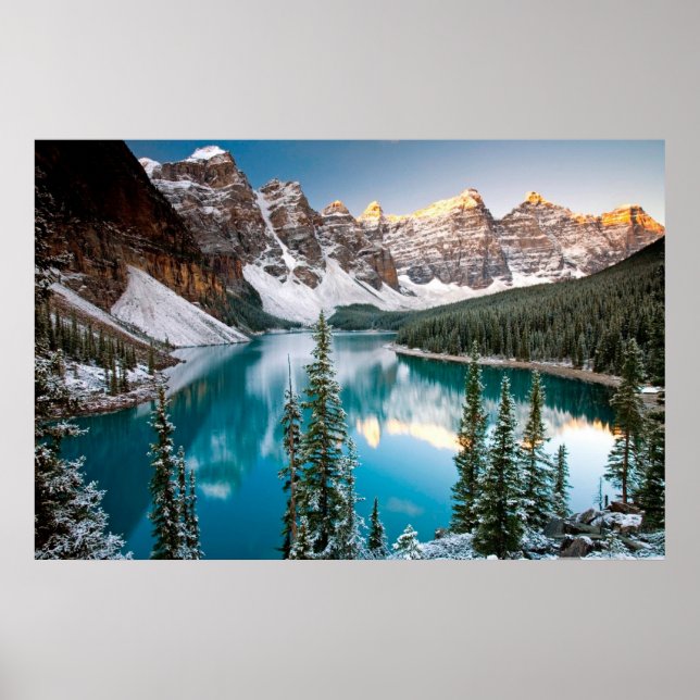 Póster Majestic Mountain View poster (Frente)