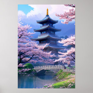 Póster Majestic Pagoda
