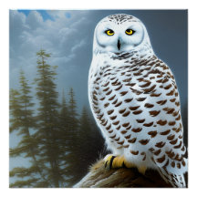 Majestic Snowy Owl
