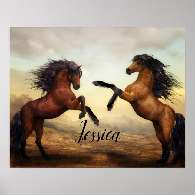 Póster Majestic Stallions (Frente)